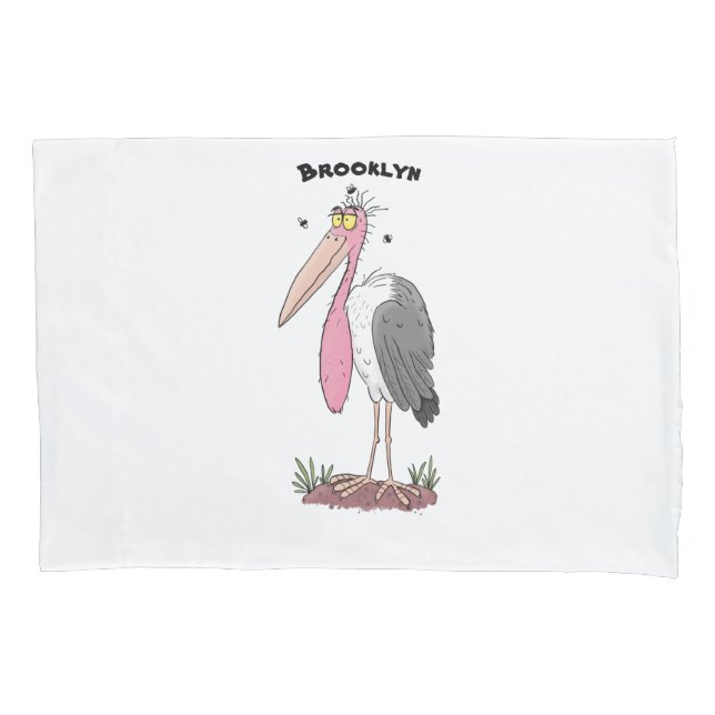Cartoon engraçado marabou (Frente)