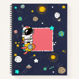Cartoon espacial astronauta
