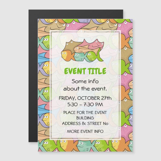 Cartoon Fishes (Frente/Verso)