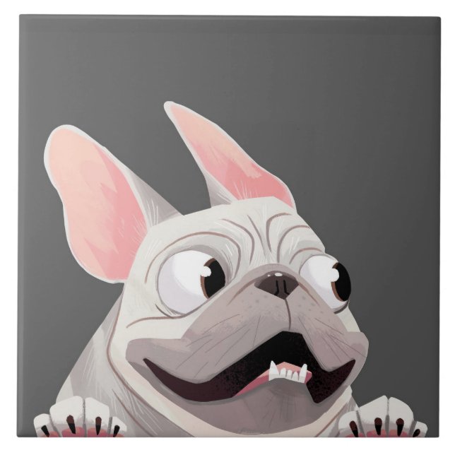 Cartoon French Bulldog (Frente)