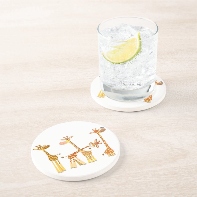 Cartoon Girafas: A Porta copos do Sangue (Lateral)