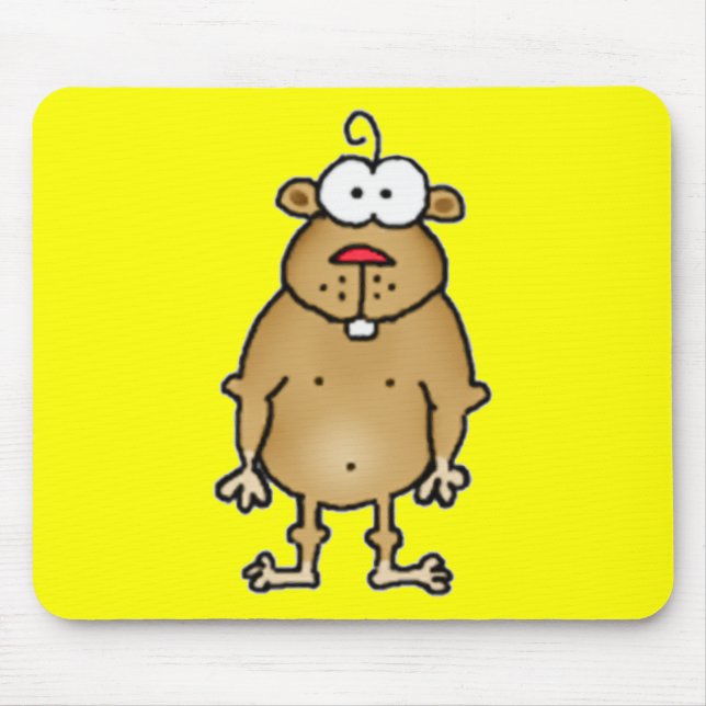 Cartoon Gopher Mousepad (Frente)