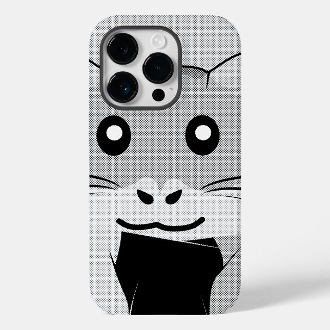 Cartoon Hamster Scarfeed Joy (Verso)