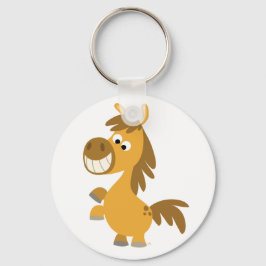Cartoon Impetuante Pony Chaveiro