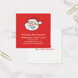 Cartoon Informal do Papai Noel Profissional