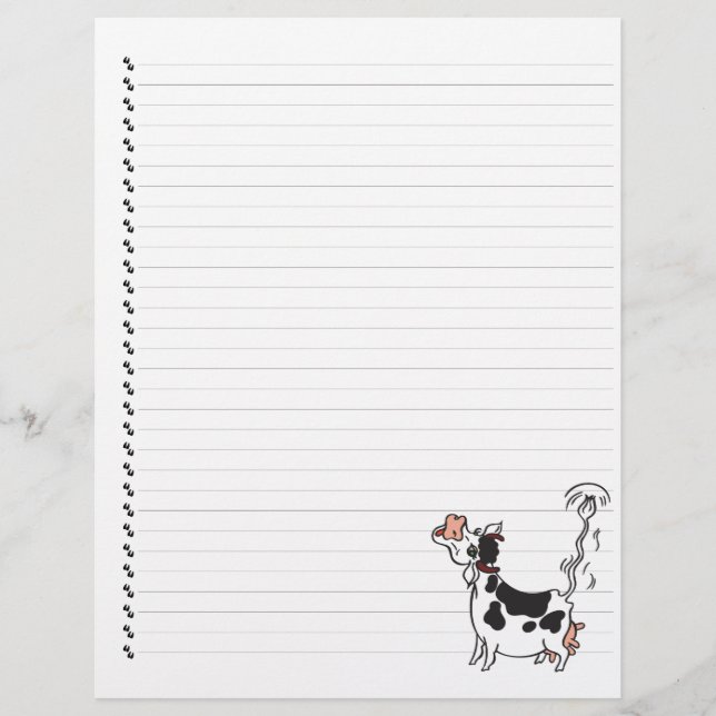 Cartoon Láteo Vinho Láteo Pet Letterhead (Frente)