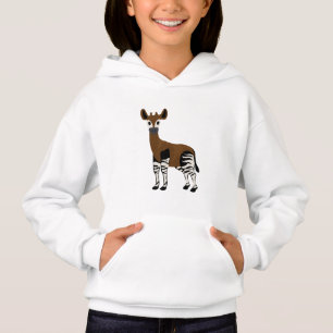 Cartoon Okapi, Animais Majestosos Okapi, Amantes O