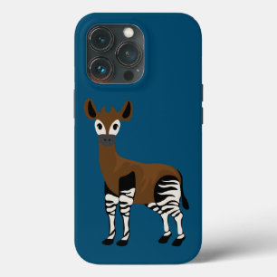Cartoon Okapi, Animais Majestosos Okapi, Amantes O