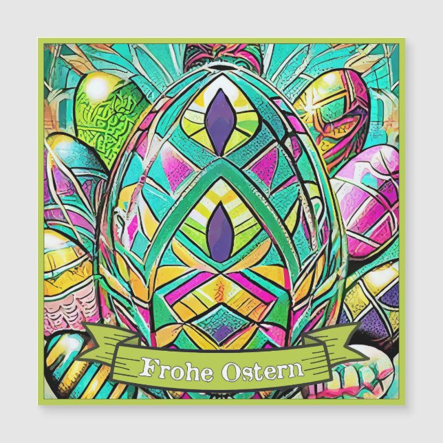 Cartoon Osteriterbiger mit Ostereier 90732 (Frente)