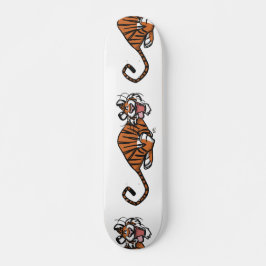 Cartoon Running Tiger Skateboard