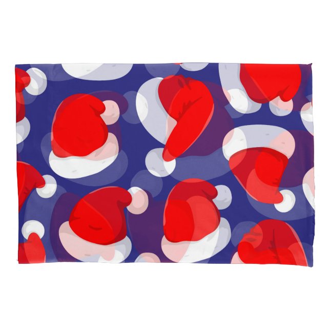 Cartoon Santa Hat - Fundo sem costura (Frente)