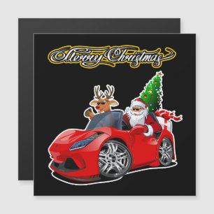 Cartoon saudando cartão de Natal