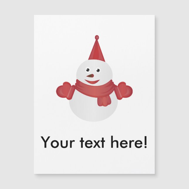 Cartoon Snowman (Frente)