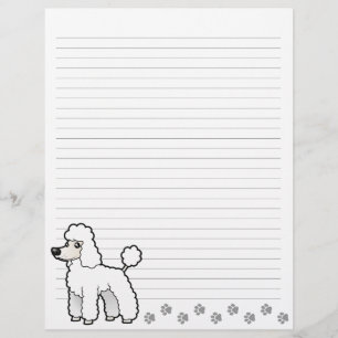 Cartoon Standard/Miniature/Toy Poodle (corte de fi