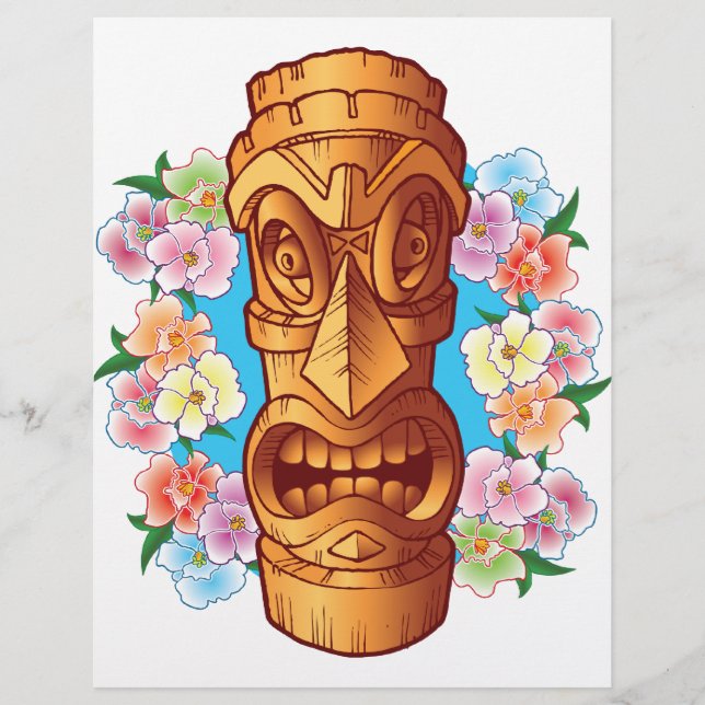 Cartoon Tiki Statue (Frente)