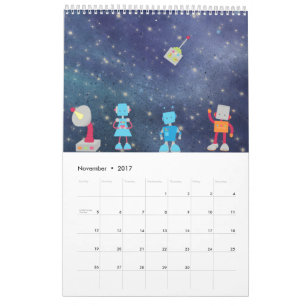 Cartoons no Calendário Espacial