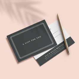 Carvão Chic | Certificado de oferta