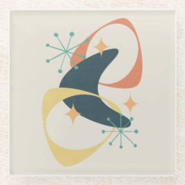 Carvões Atômicos de Abstrato Retro Meio século