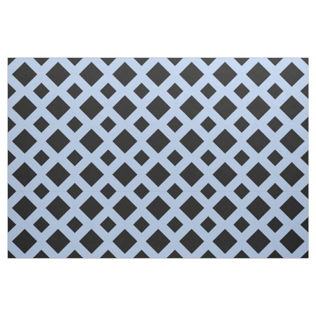 Carvões na luz - tecido geométrico azul (Fat Quarter)