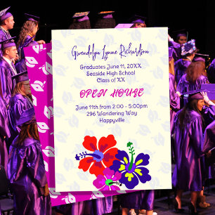 Casa Aberta de Formatura Personalizada Flores de H