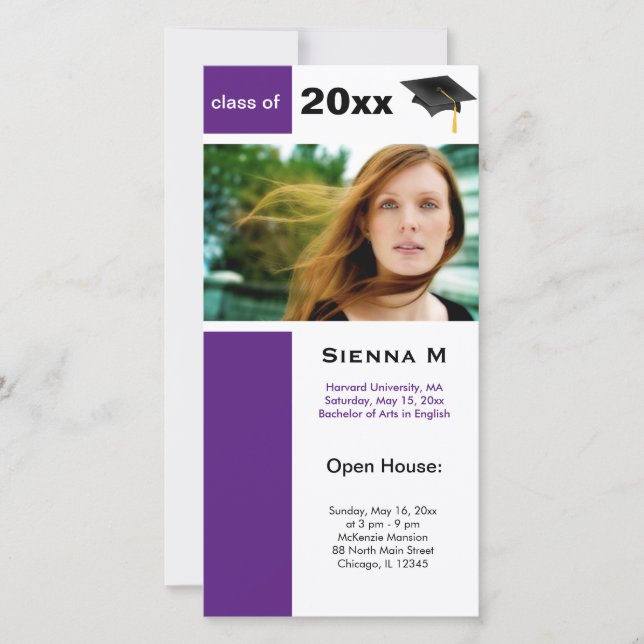 Casa Aberta de Graduação (Orquídea Escura) (Frente)