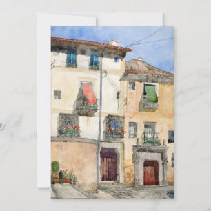 Casa antiga em Segóvia, Espanha Cass Gilbert