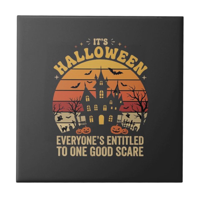 Casa Assombrada de Halloween Um Bom Design de Medo (Frente)