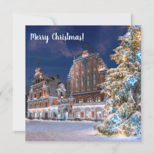 Casa da árvore de Natal e Blackhead em Riga