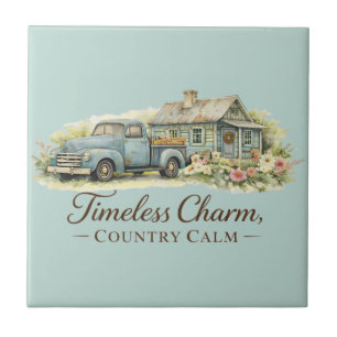 Casa da Camioneta Azul Vintage Flor Silvestre Calm