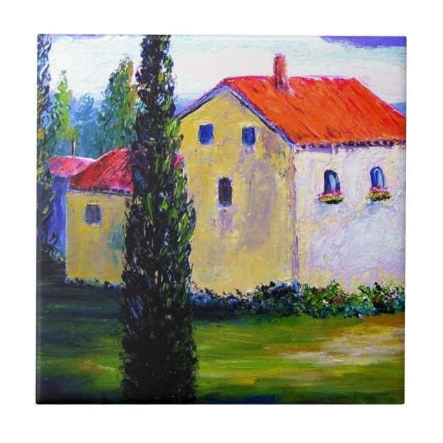 Casa da fazenda de Toscânia (Frente)