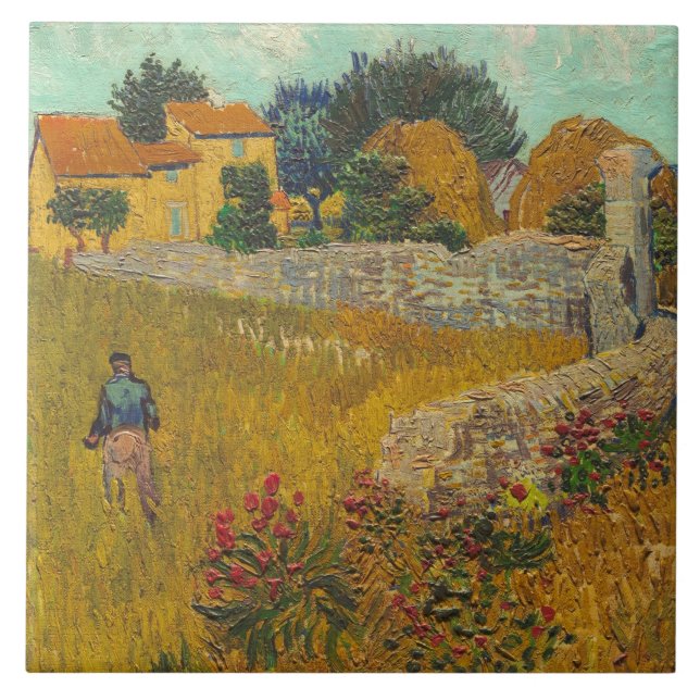Casa da quinta de Vincent van Gogh | em Provence, (Frente)