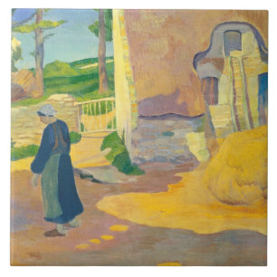 Casa da quinta em Le Pouldu, 1890 (óleo em canvas