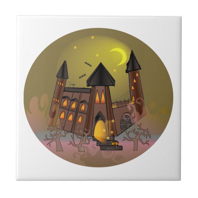 Casa das bruxas do Dia das Bruxas e castelo dos va (Frente)