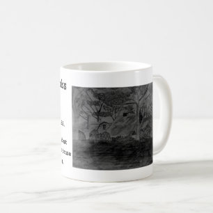 Casa de Fairbanks, Dedham, massa. Caneca de café