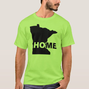 Casa de Minnesota longe das camisetas do t-shirt