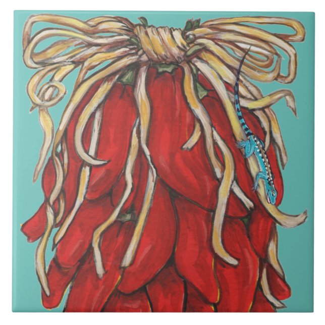 Casa de Pimenta Vermelha Vermelha no Sudoeste Azul (Frente)