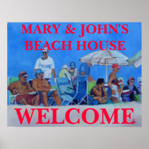CASA DE PRAIA BEM-VINDA - POSTER