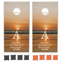 Casa de Praia Pôr do Sol Personalizada Família Co