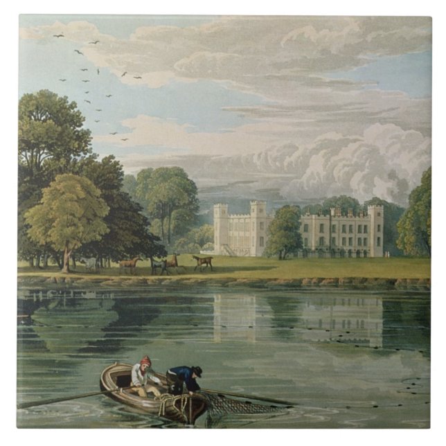Casa de Sion, gravada por Robert Havell (Frente)