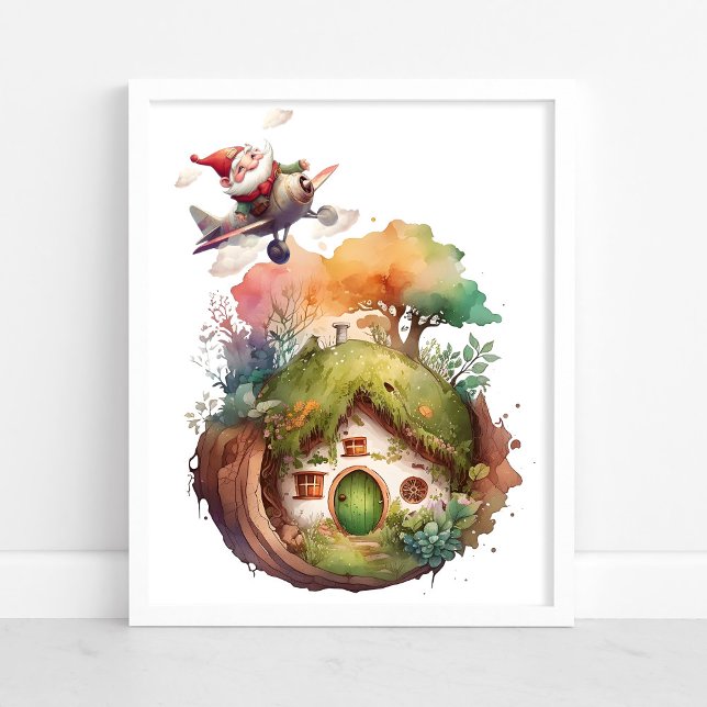 Casa de Viagem do Gnome Feliz | Poster (Criador carregado)