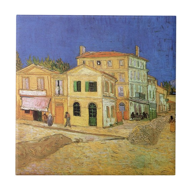 Casa de Vincent em Arles, por Vincent van Gogh (Frente)
