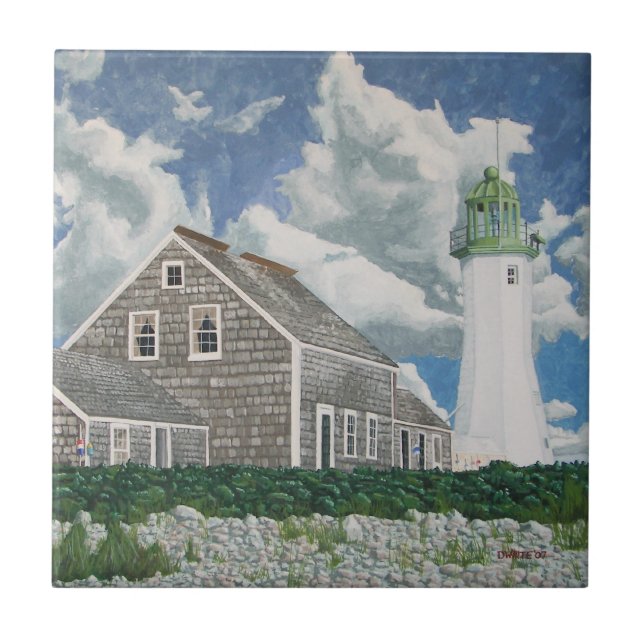 Casa do Faroleiro de Scituate (Frente)