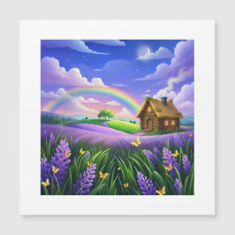 Casa dos Sonhos Arco-íris do Campo de Lavanda