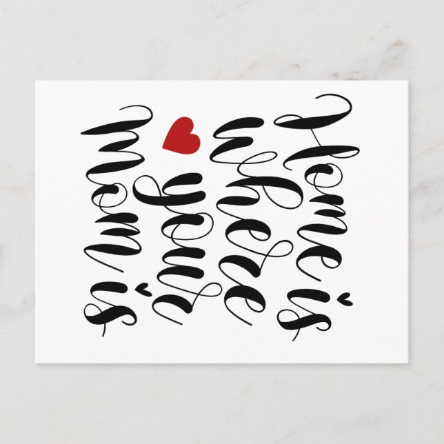 Casa é onde sua mãe está Dia de as mães | Cartão p (Frente)