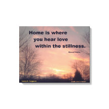 CASA É ONDE VOCÊ OUVE CANVAS