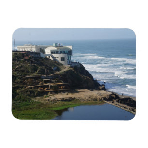 Casa ímã da foto de San Francisco do penhasco,