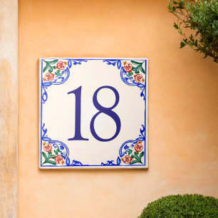 Casa Mediterrânea Personalizada Número – Romã