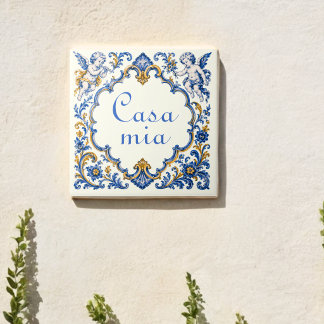 Casa Mia Mediterrâneo Personalizado Cherubs