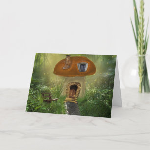 CASA PEQUENA EM CARTÕES DE MORTE