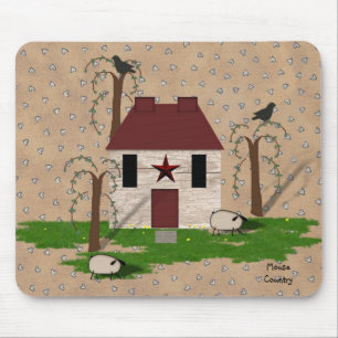 Casa primitiva Mousepad